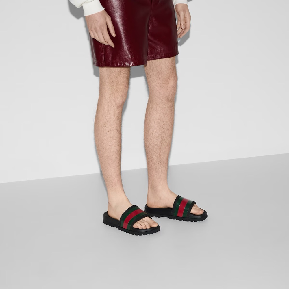 Gucci Slide Sandal Web
